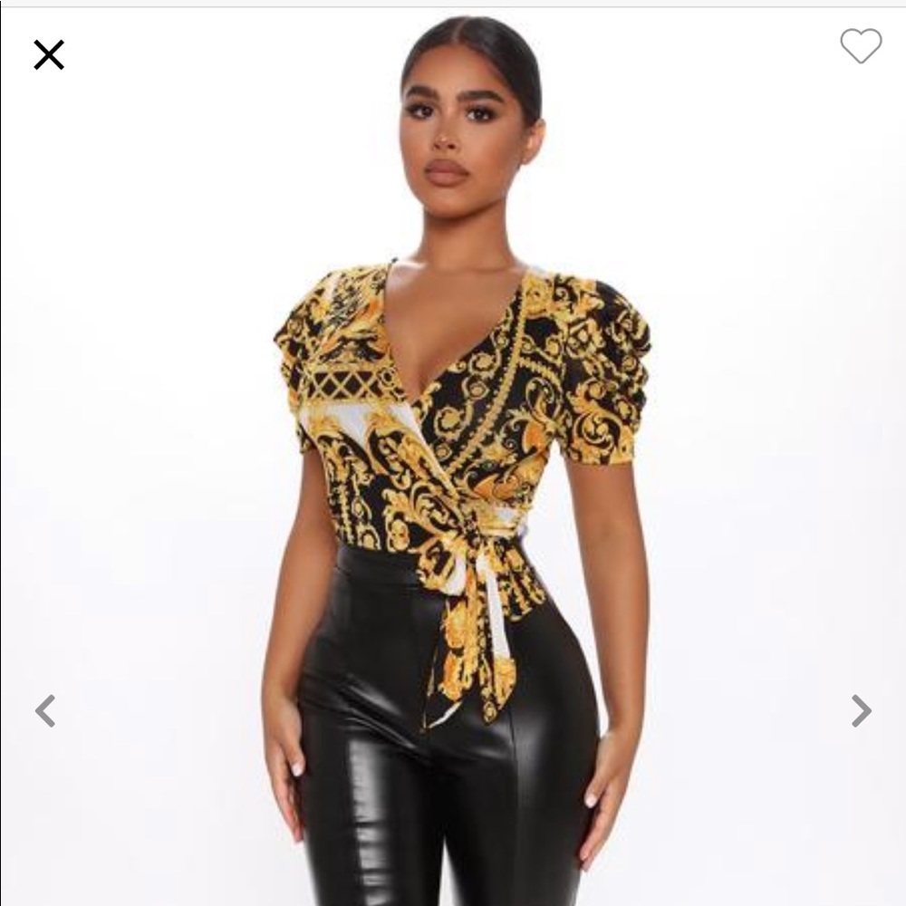 Surplice Bodysuit